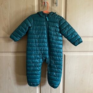 Baby/Toddler Lightweight Puffer Suit 12-18M